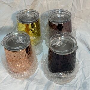 Insulated Stainless Steel Tumblers - Set of 4